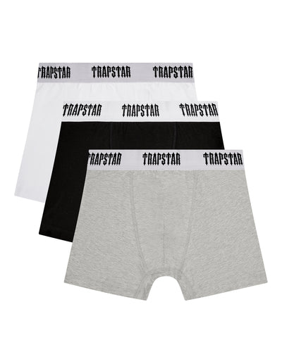 Conjunto Trapstar blanco logo tricolor – zapasstreet