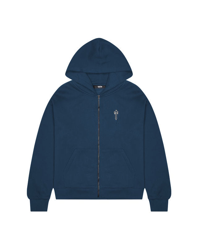 Foundation Zip Through Hoodie - Slate