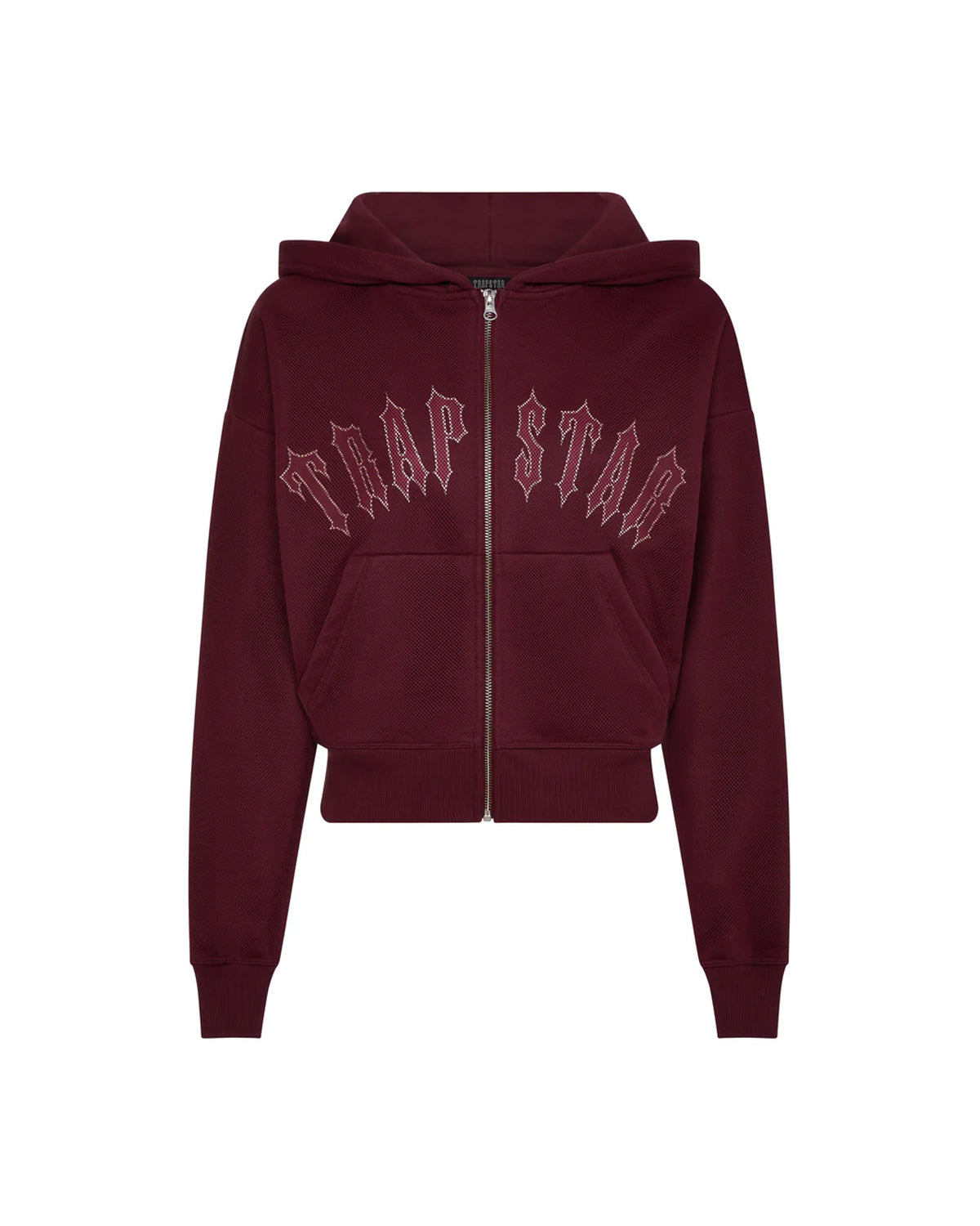 Women’s Mesh Irongate Arch Hoodie - Burgundy