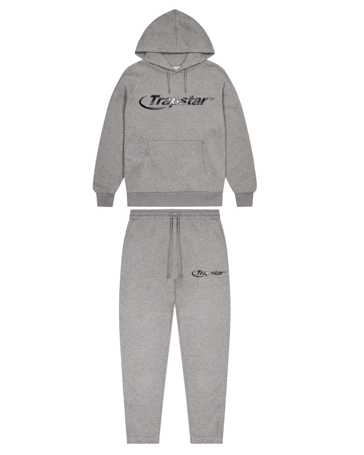 Trapstar Hyperdrive Chrome Tracksuit - Grey/Monochrome