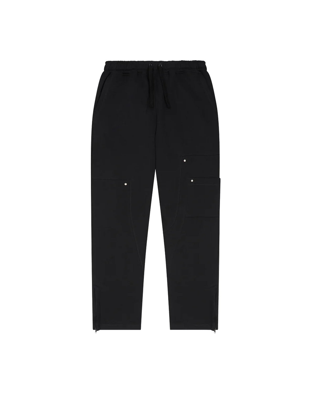 Hyperdrive Reinforced Rivet Joggers  - Black
