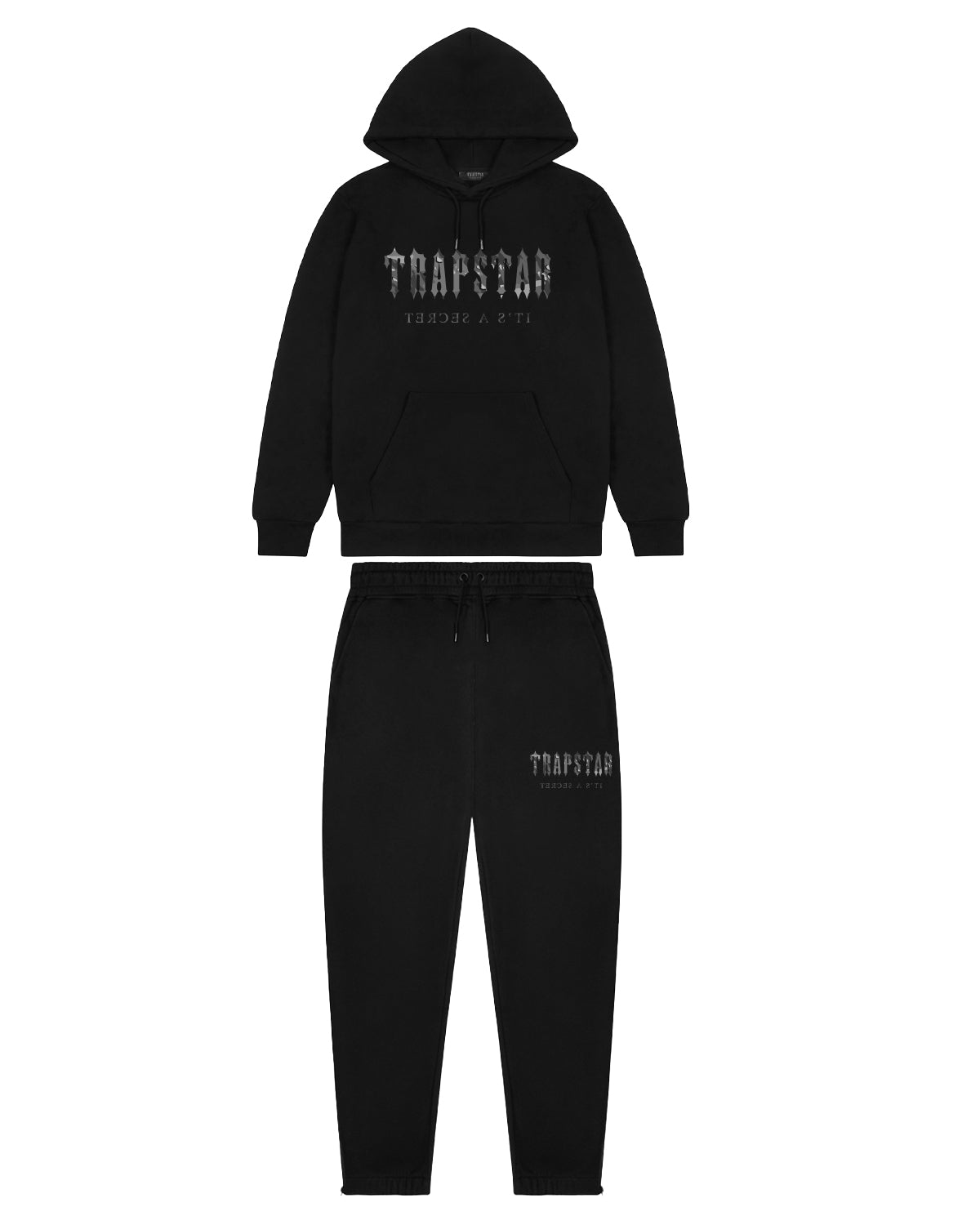 Decoded Camo Hooded Tracksuit - Blackout Edition