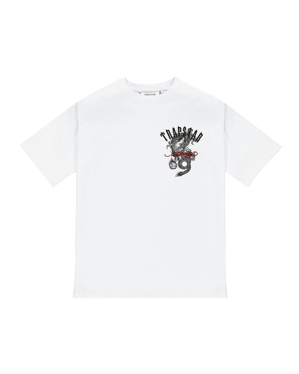 Trapstar x Ed Hardy Arch Tee - White*