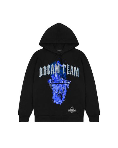 Dream Team Hoodie - Black/Blue