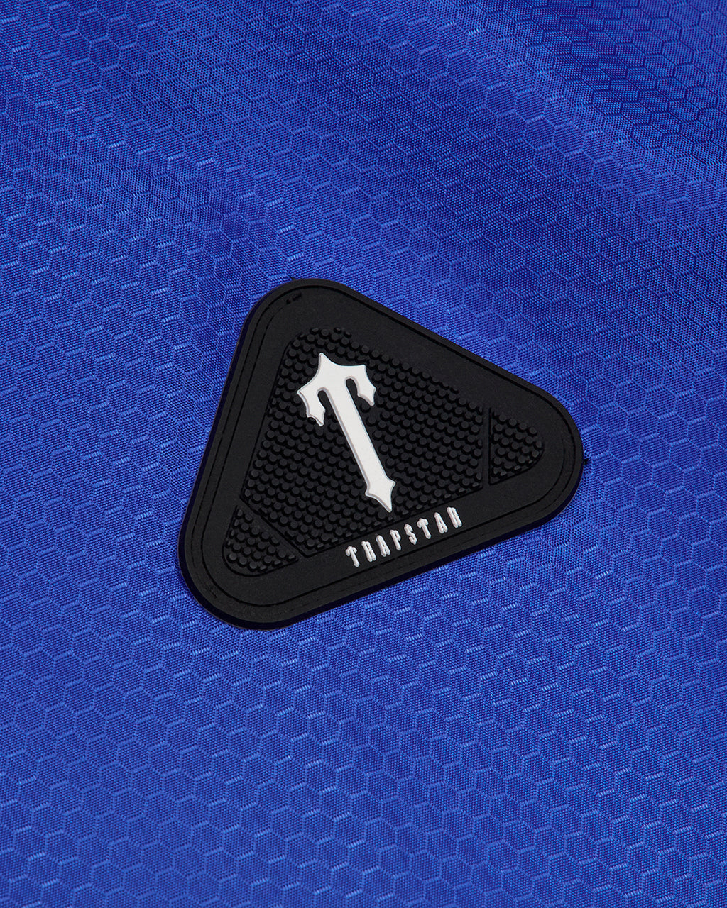 Silicone Badge Windbreaker - Blue Gradient