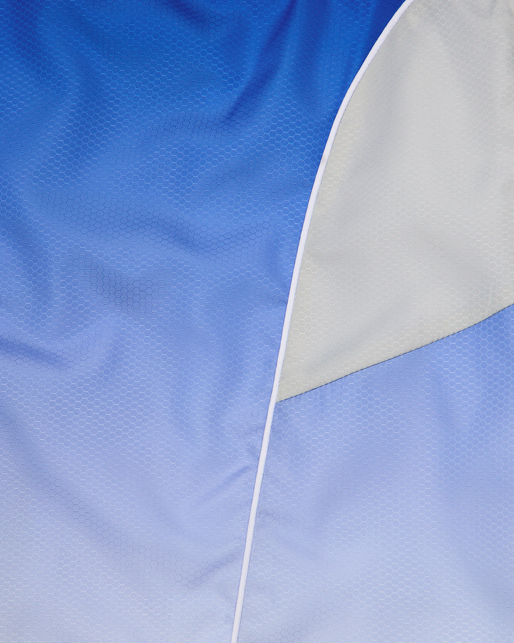 Silicone Badge Windbreaker - Blue Gradient