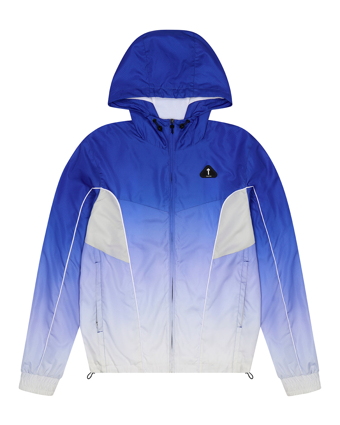 Silicone Badge Windbreaker - Blue Gradient
