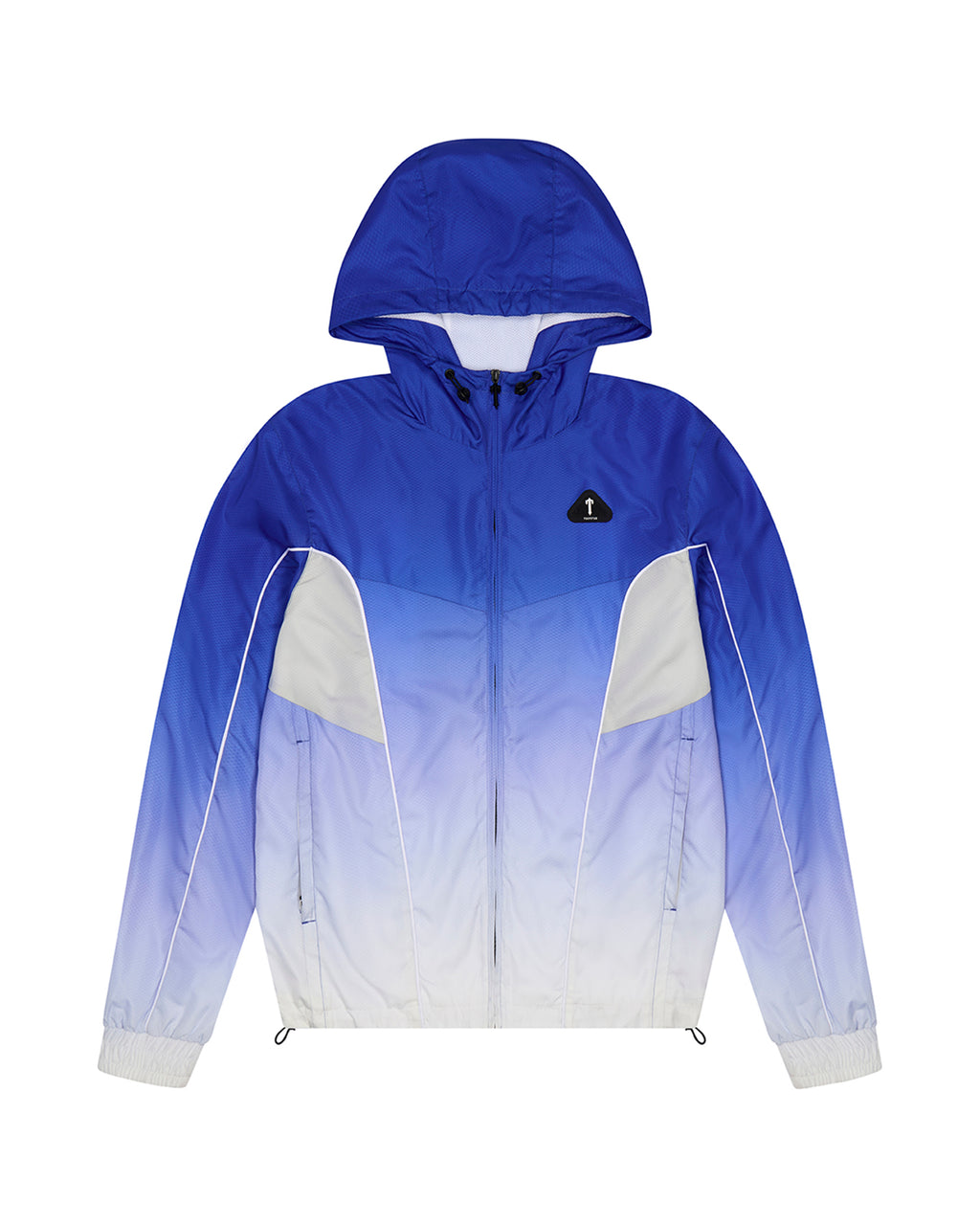 Silicone Badge Windbreaker - Blue Gradient