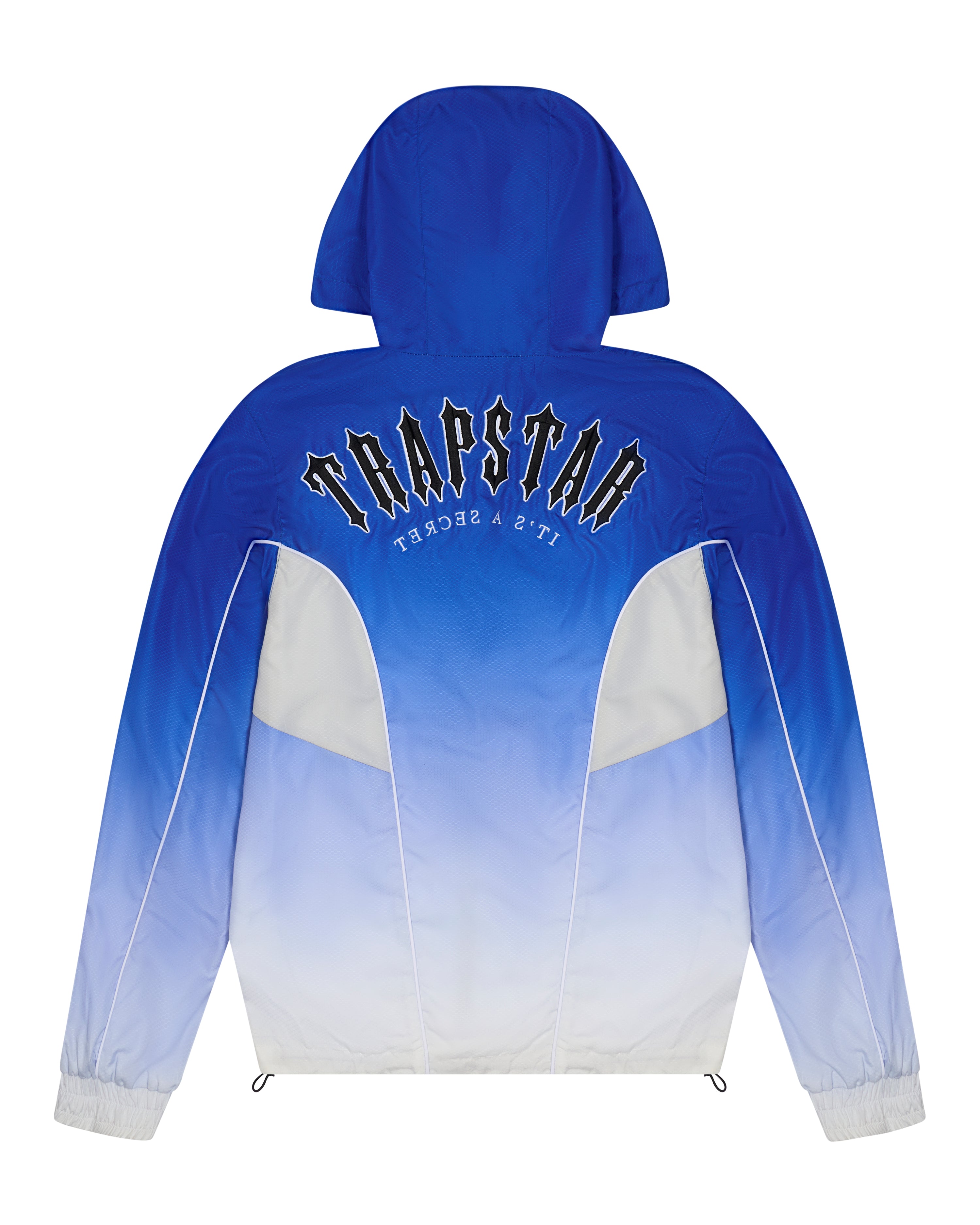 Silicone Badge Windbreaker - Blue Gradient