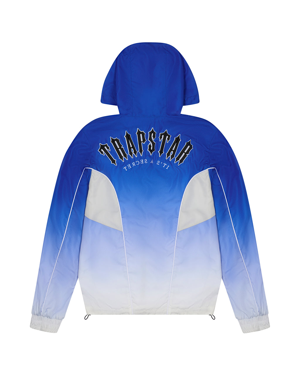 Silicone Badge Windbreaker - Blue Gradient