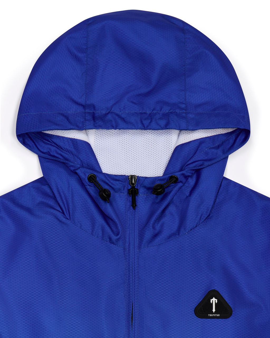 Silicone Badge Windbreaker - Blue Gradient
