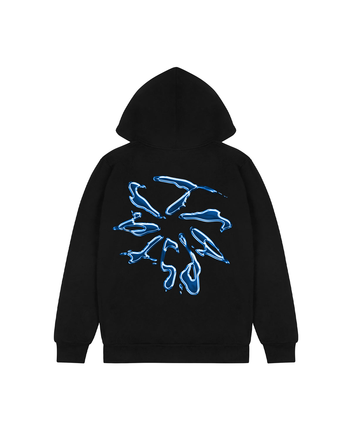 Liquid Chrome 2.0 Hoodie - Black