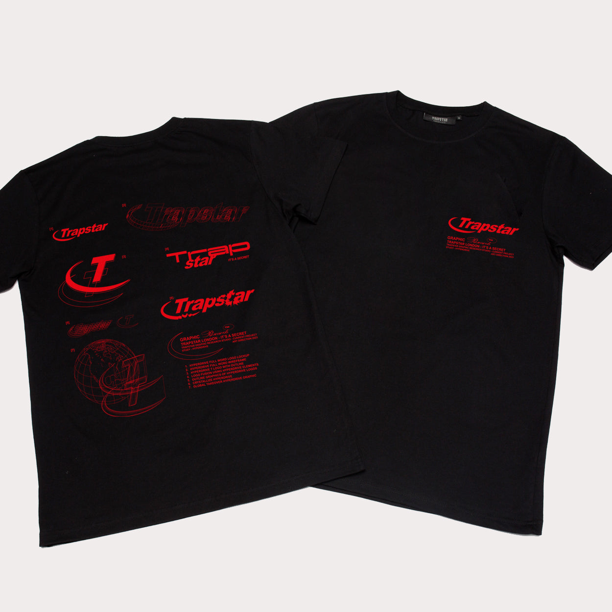 Trapstar Hyperdrive Odyssey Tee - Black