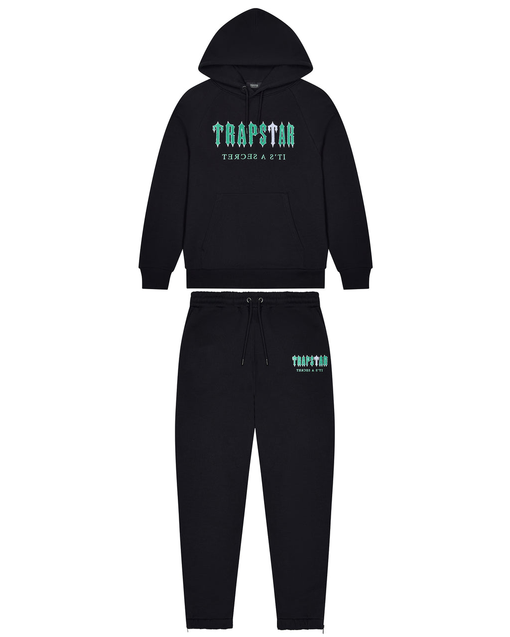 *PRE ORDER* Decoded Chenile Tracksuit - Black/Teal