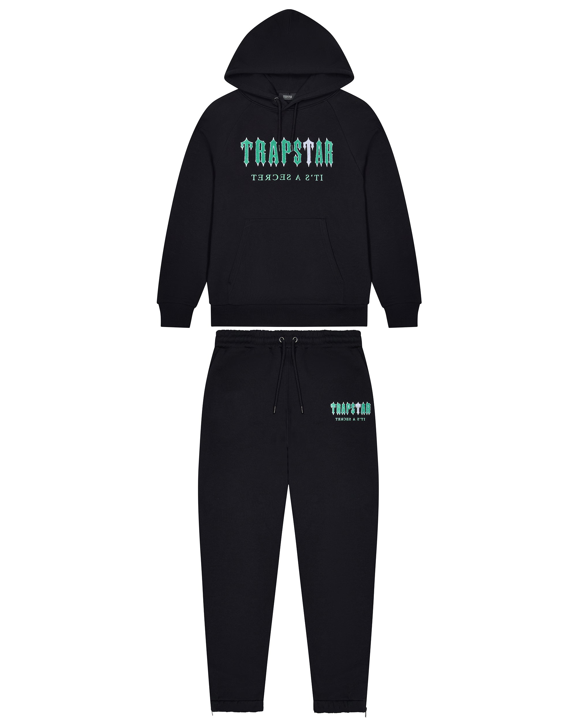 *PRE ORDER* Decoded Chenile Tracksuit - Black/Teal