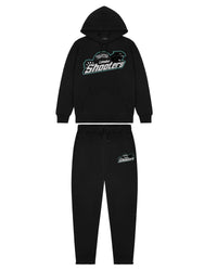 Shooters Reflective Tracksuit - Black