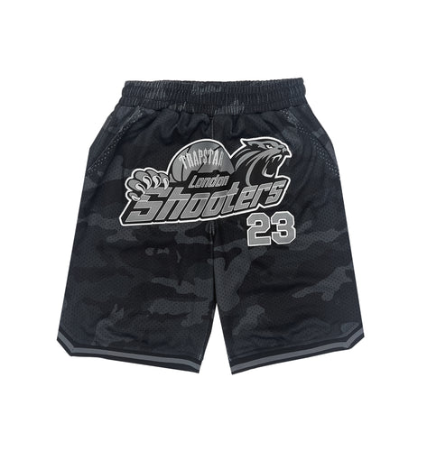 Shooters SS23 Basketball Shorts - Black Camo