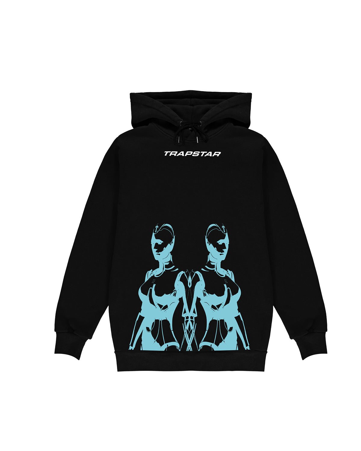 Cyber Twin Hoodie - Black