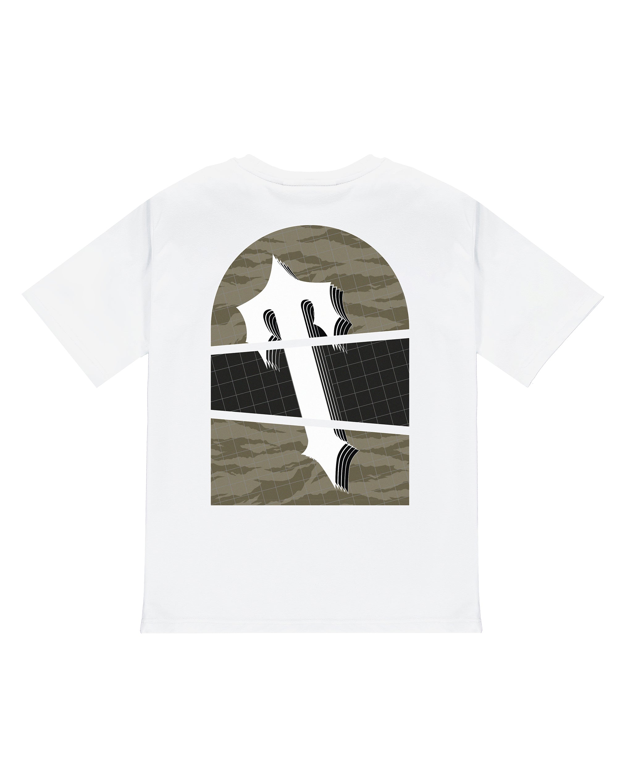 *SHIPS FROM 14/11*Art Of War Camo Tee - White