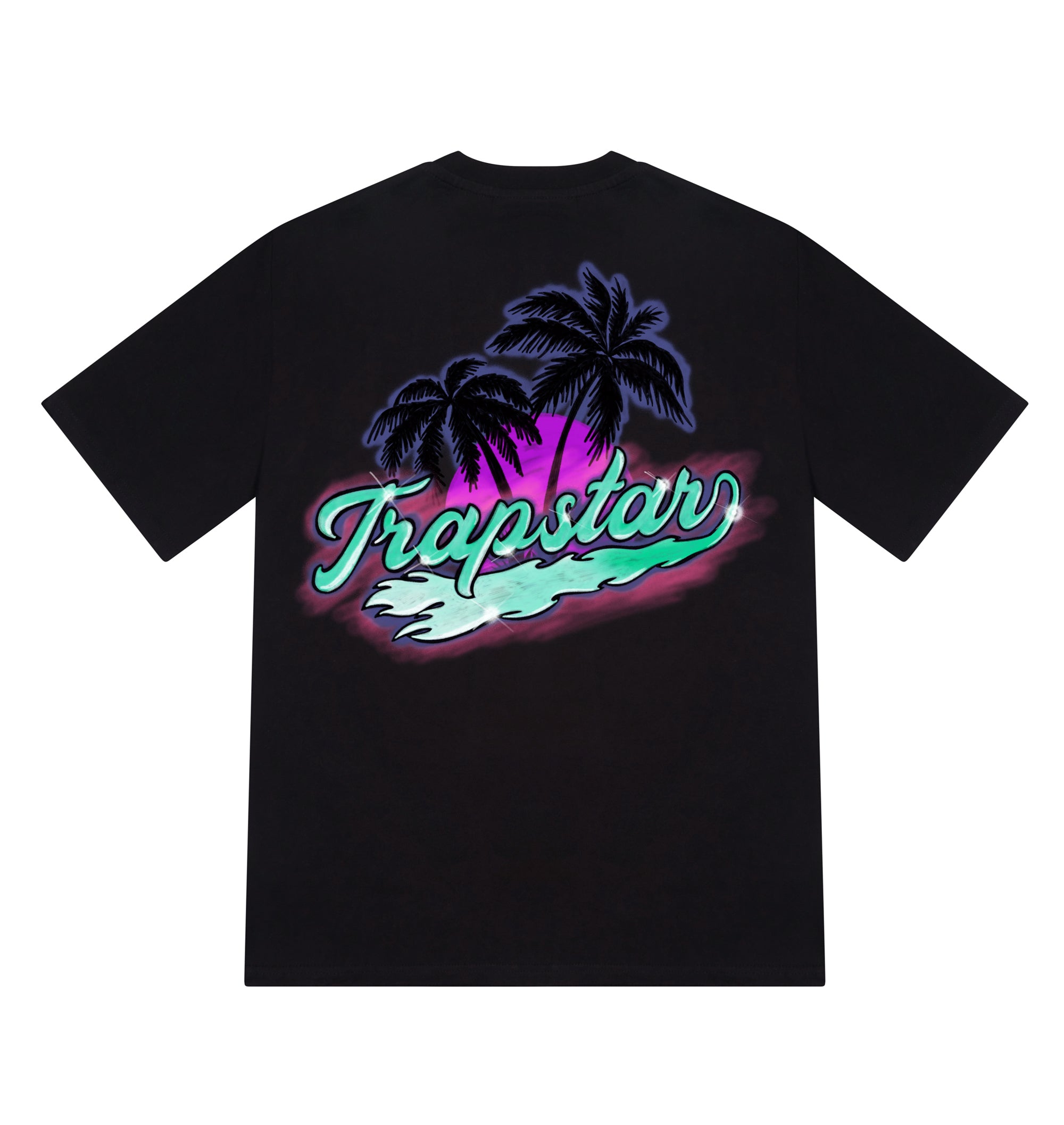 Trapstar Paradise SS23 Edition Tee - Black