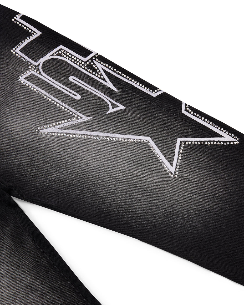 Trapstar TS Star Diamante Jeans - Black