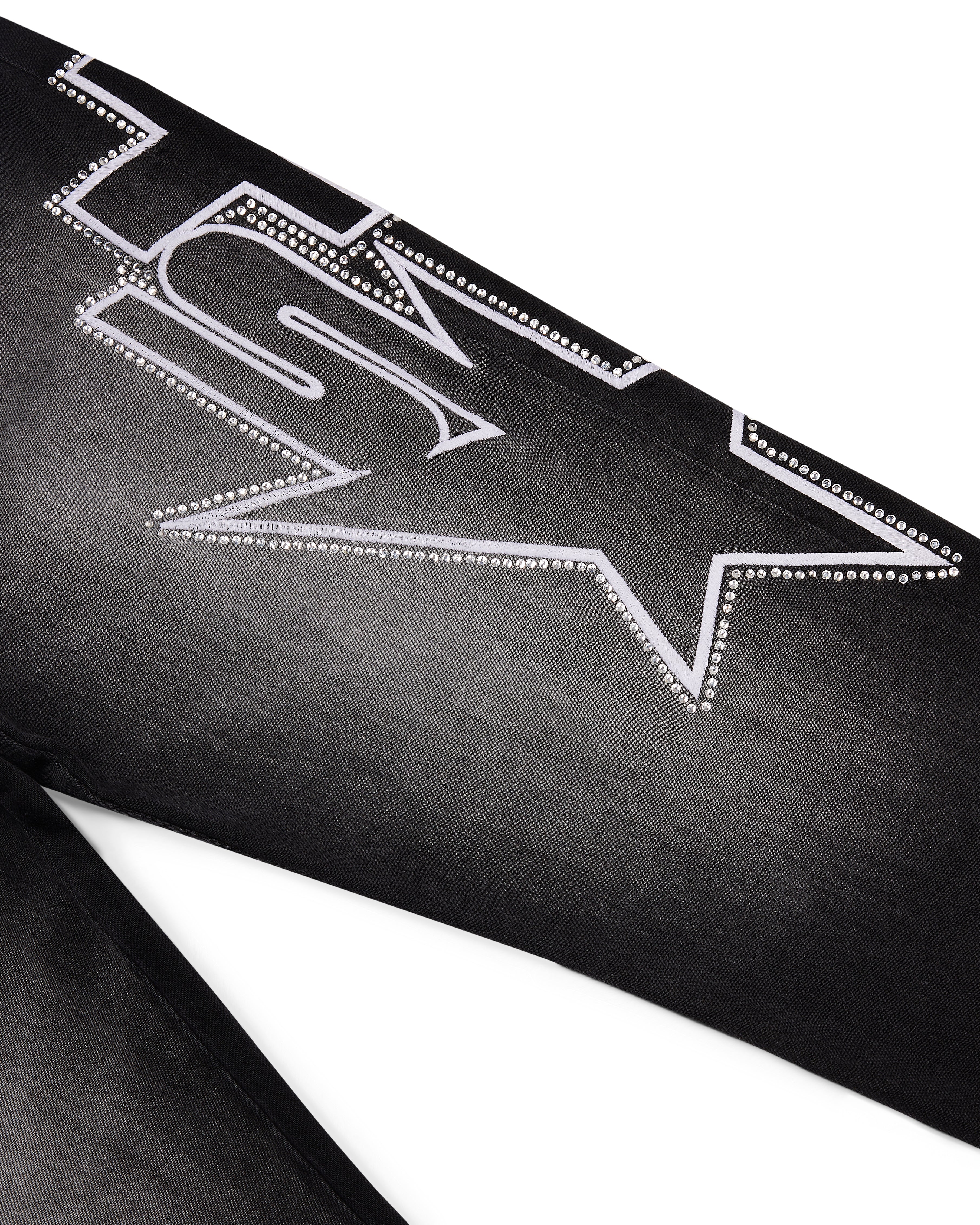 Trapstar TS Star Diamante Jeans - Black