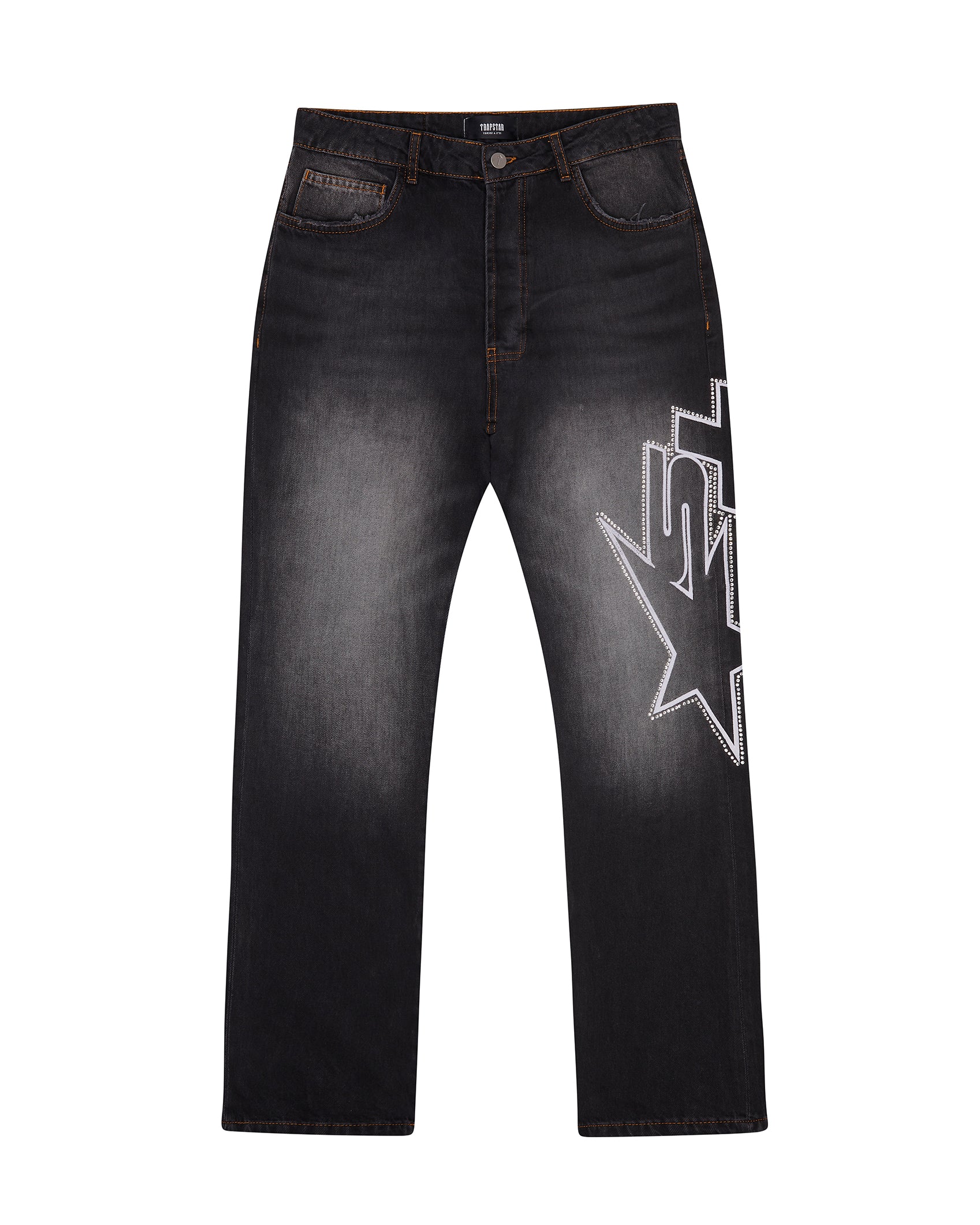 Trapstar TS Star Diamante Jeans - Black