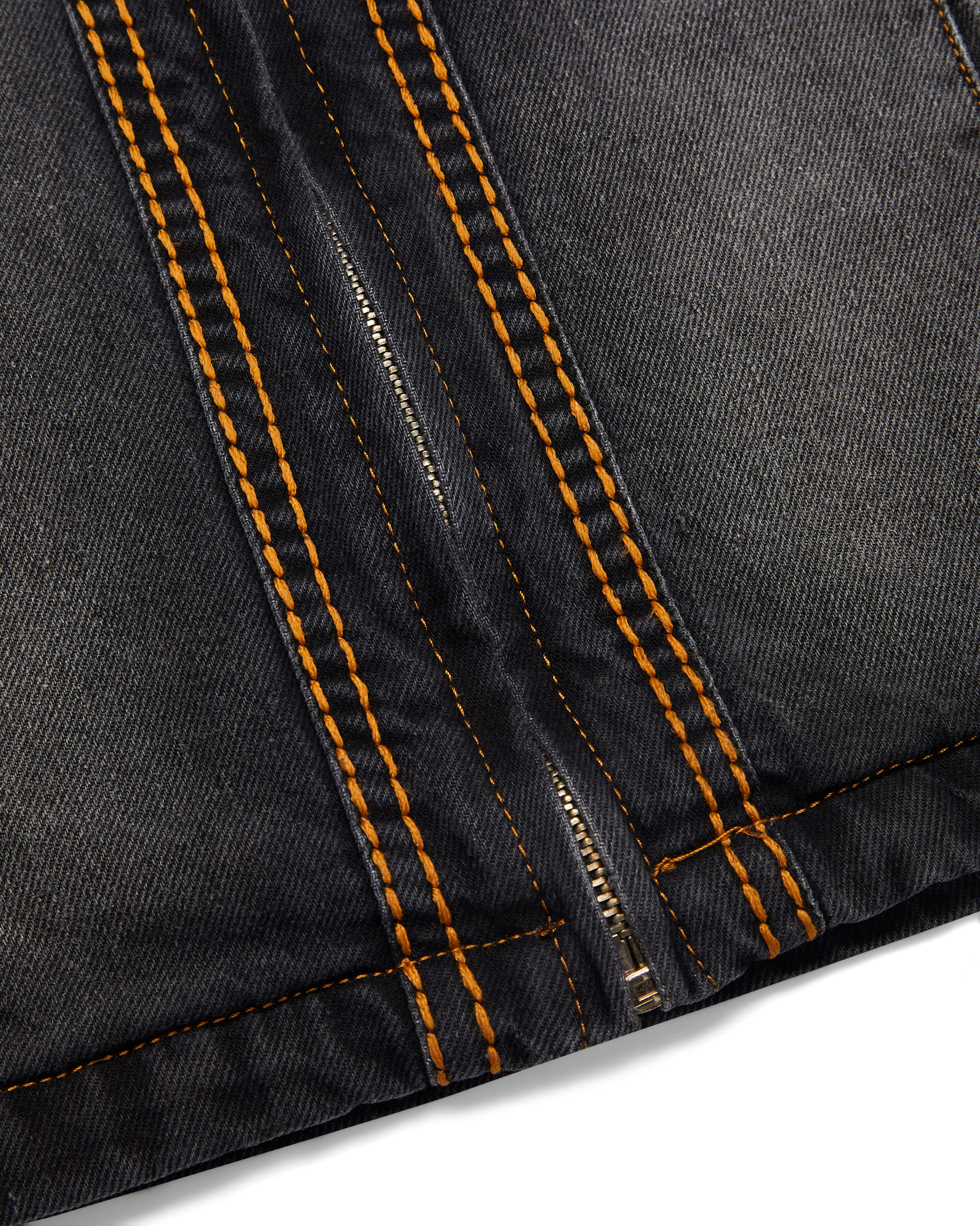 Trapstar Irongate T Panel Denim Jacket - Washed Black