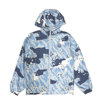Load image into Gallery viewer, Decoded Camo Windbreaker - Blue Camo