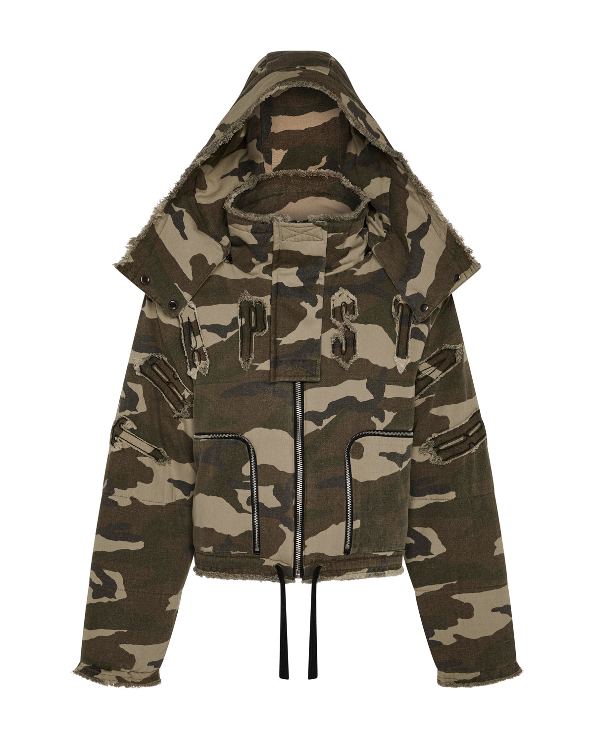 Women's Reworked Arch Oversized Puffer - Washed Camo