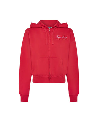 Women’s TS-Star Zip Up Track Top - Red