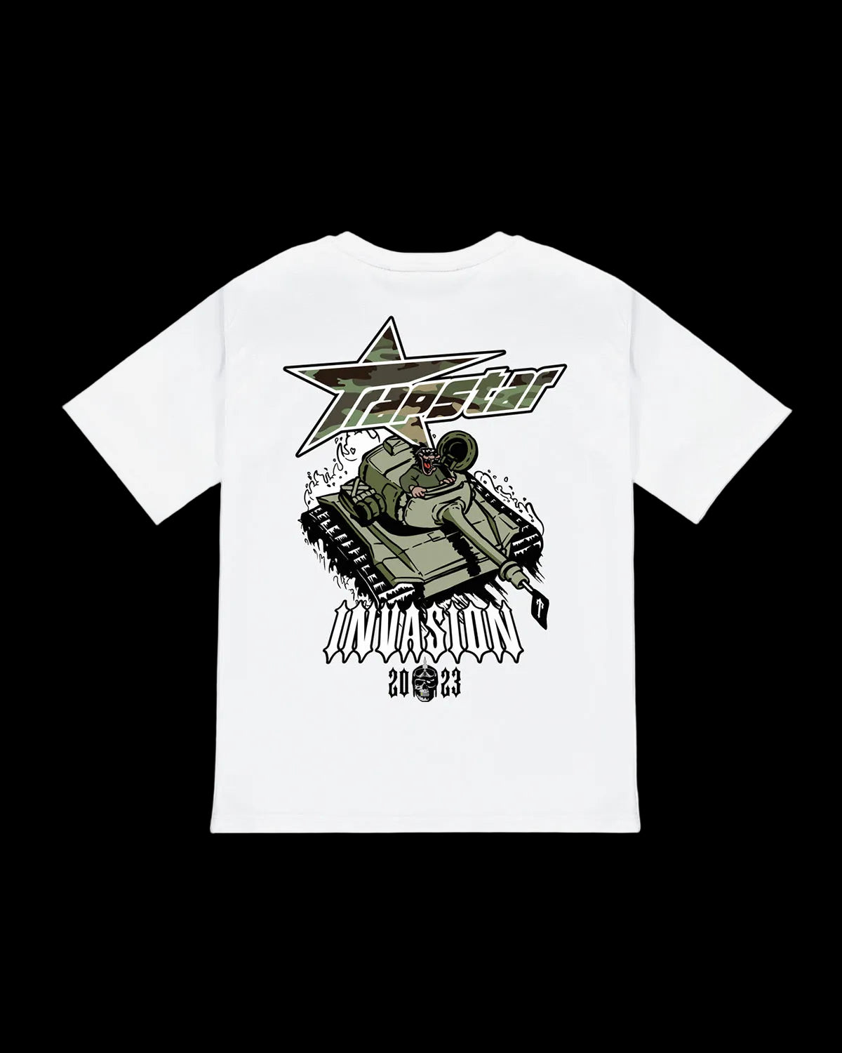 Trap Invasion Tee - White