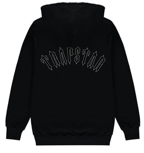 Irongate Patch Hoodie - Black/White