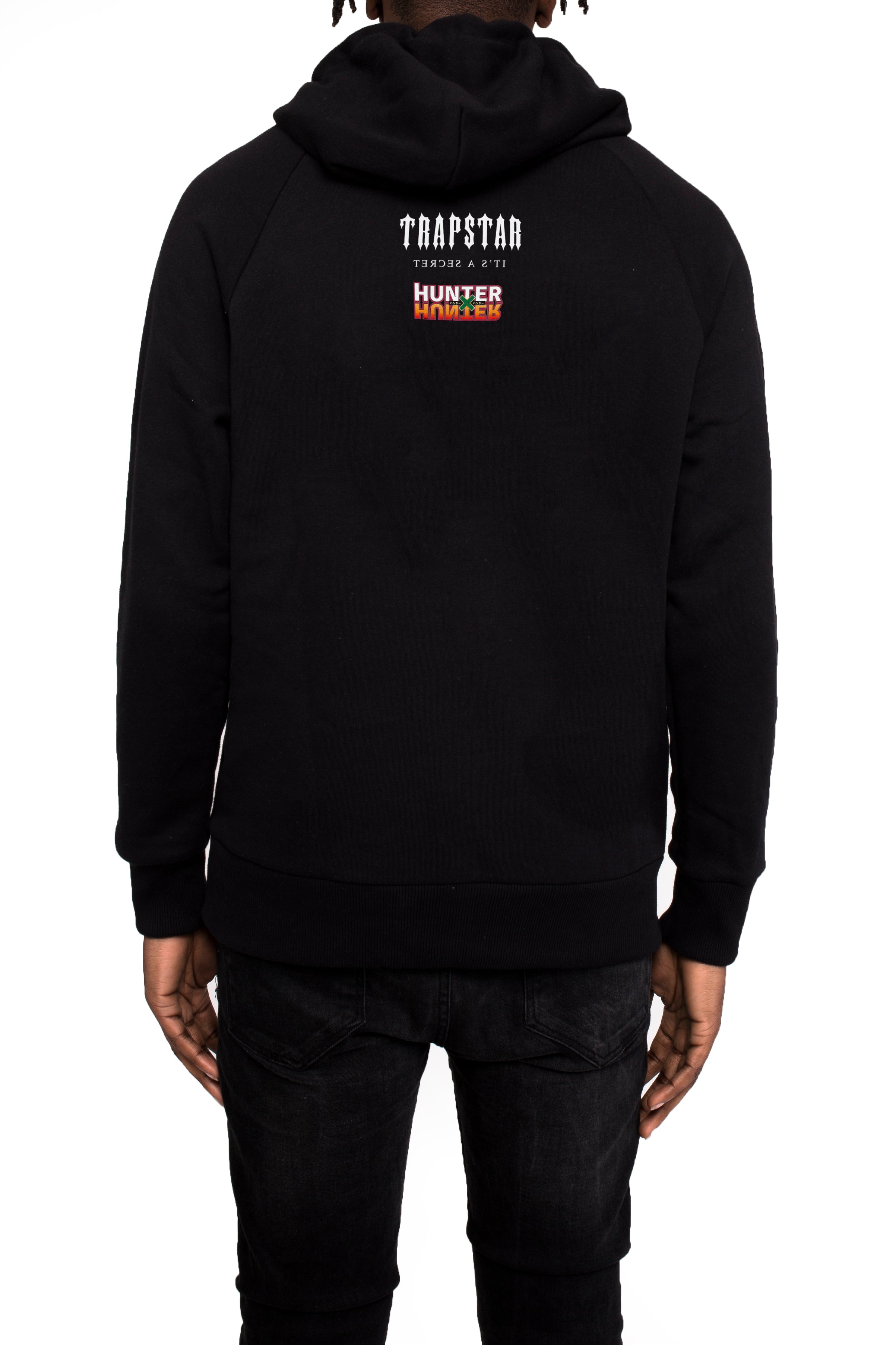 Trapstar - Hunter x Hunter Boomin Line Hoodie - Black*
