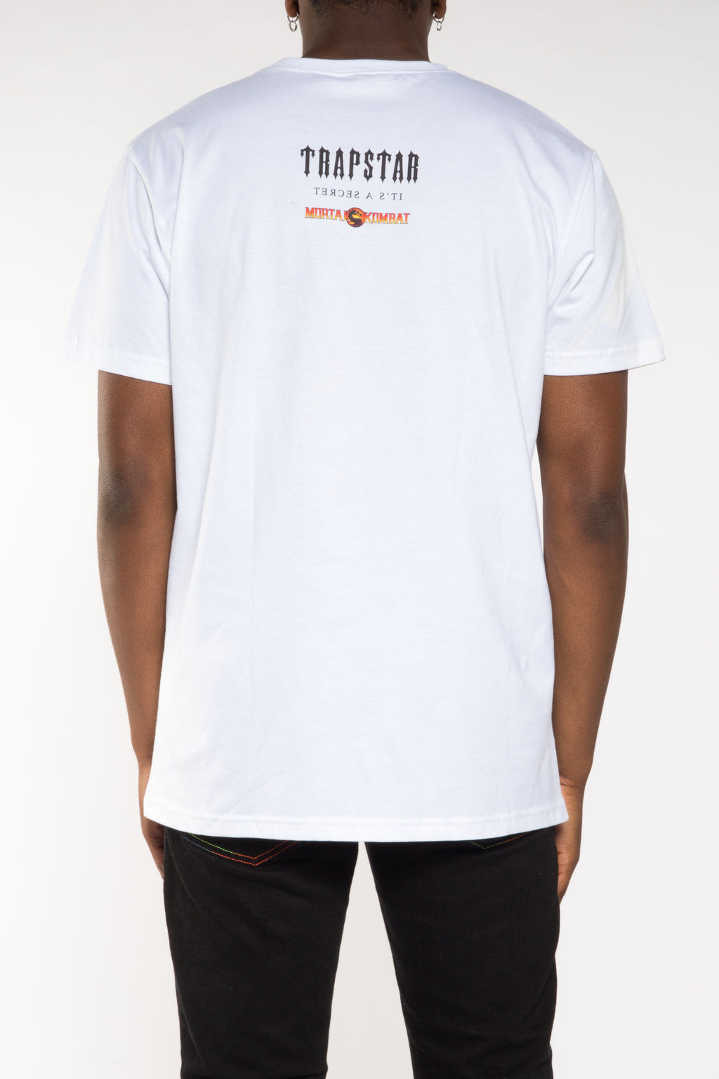 Trapstar x Mortal Kombat Finish Him Tee - White