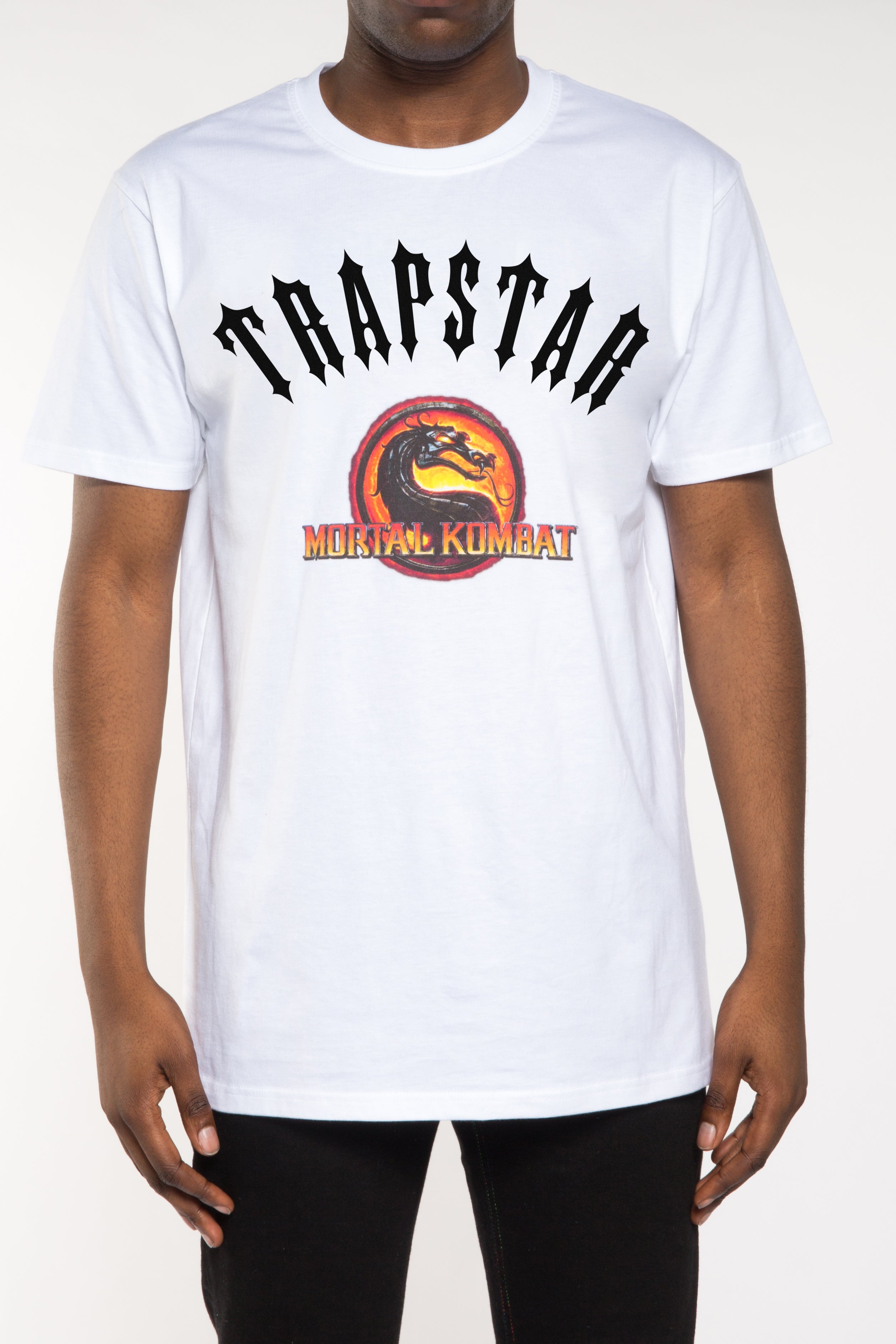 Trapstar x Mortal Kombat Arch Tee - White