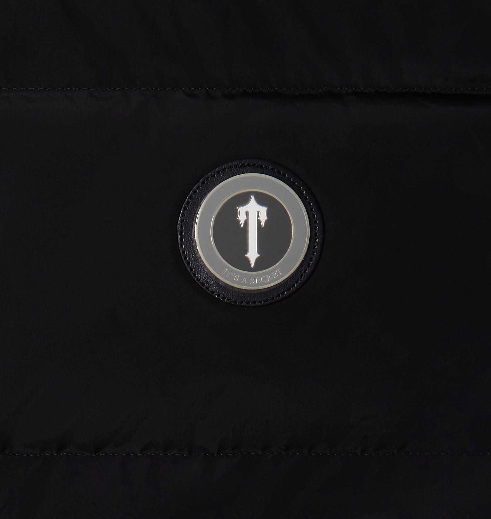 Trapstar Irongate Detachable Hooded Puffer Jacket - Black