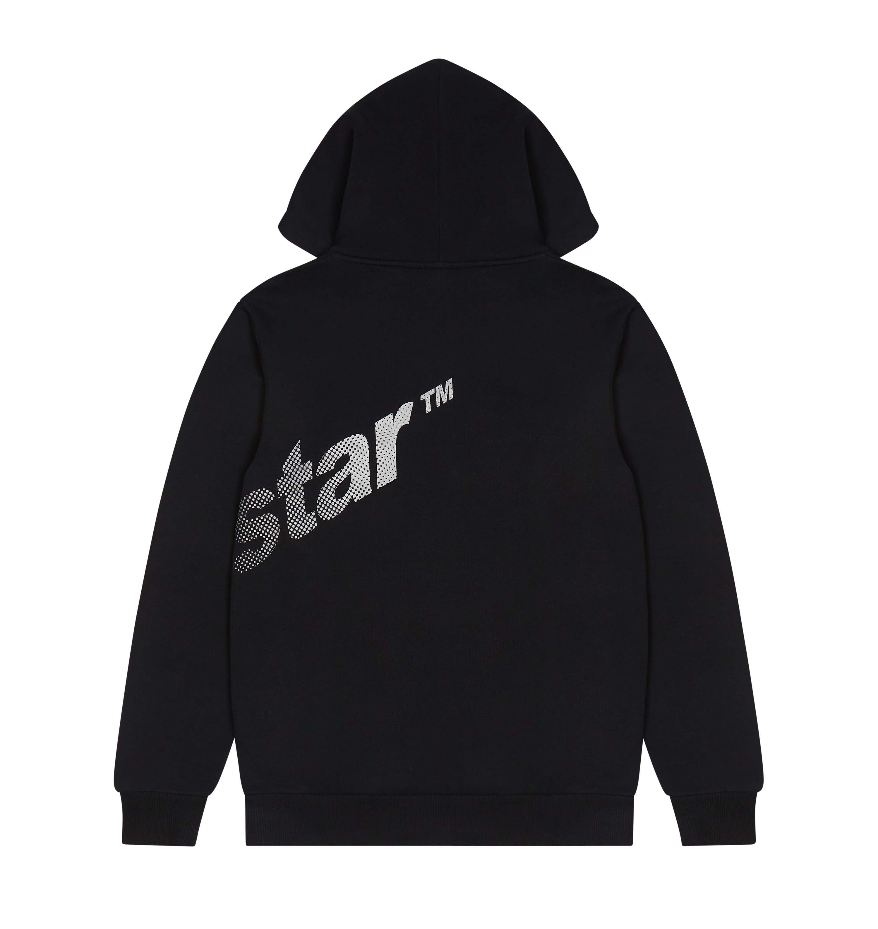Hyperdrive Wrap Hoodie Black/Silver Trapstar London