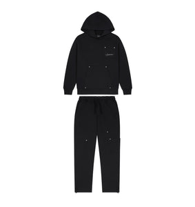 Hyperdrive Reinforced Rivet Joggers  - Black