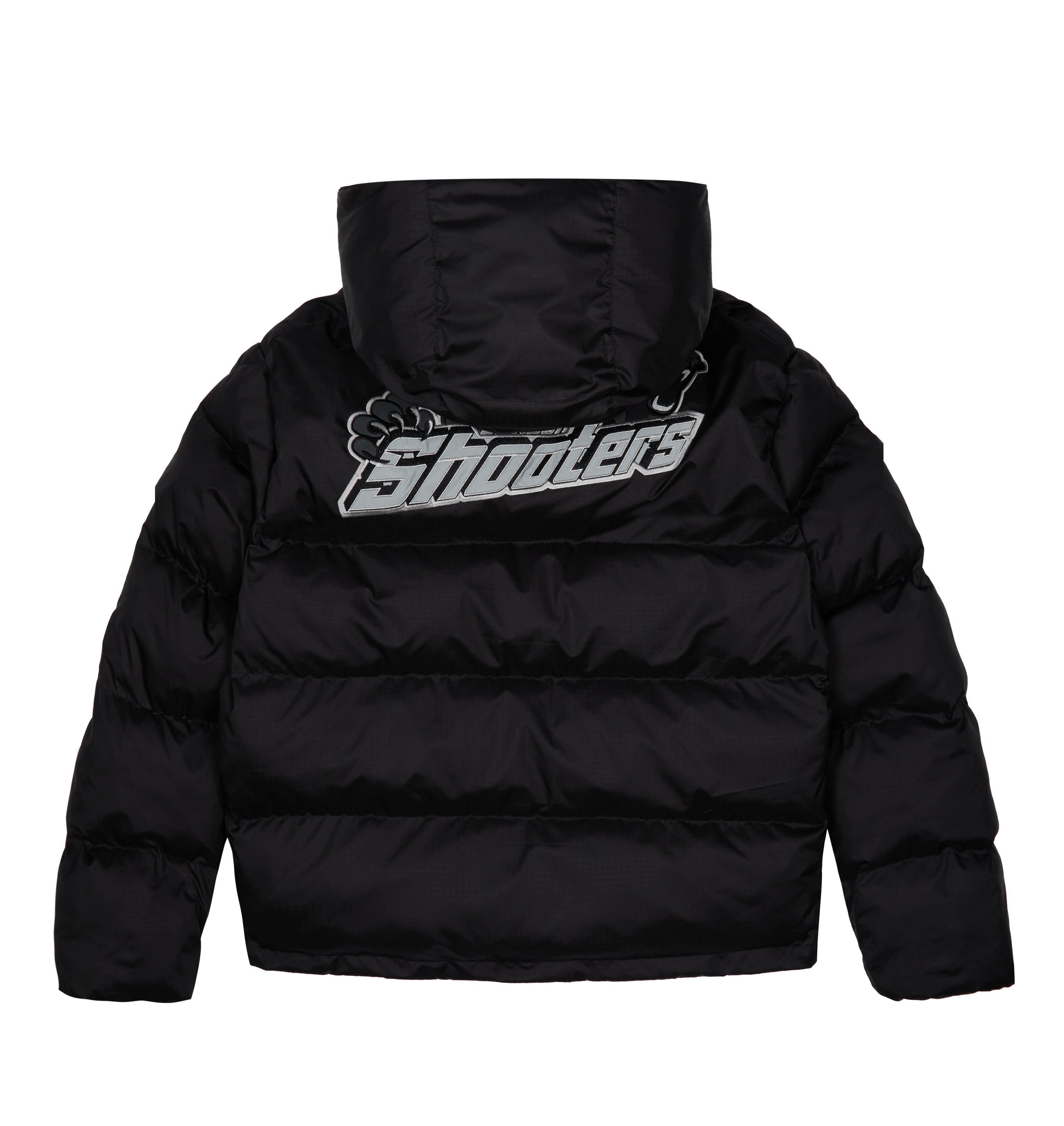 PRE ORDER Shooters Hooded Puffer - Black/Reflective