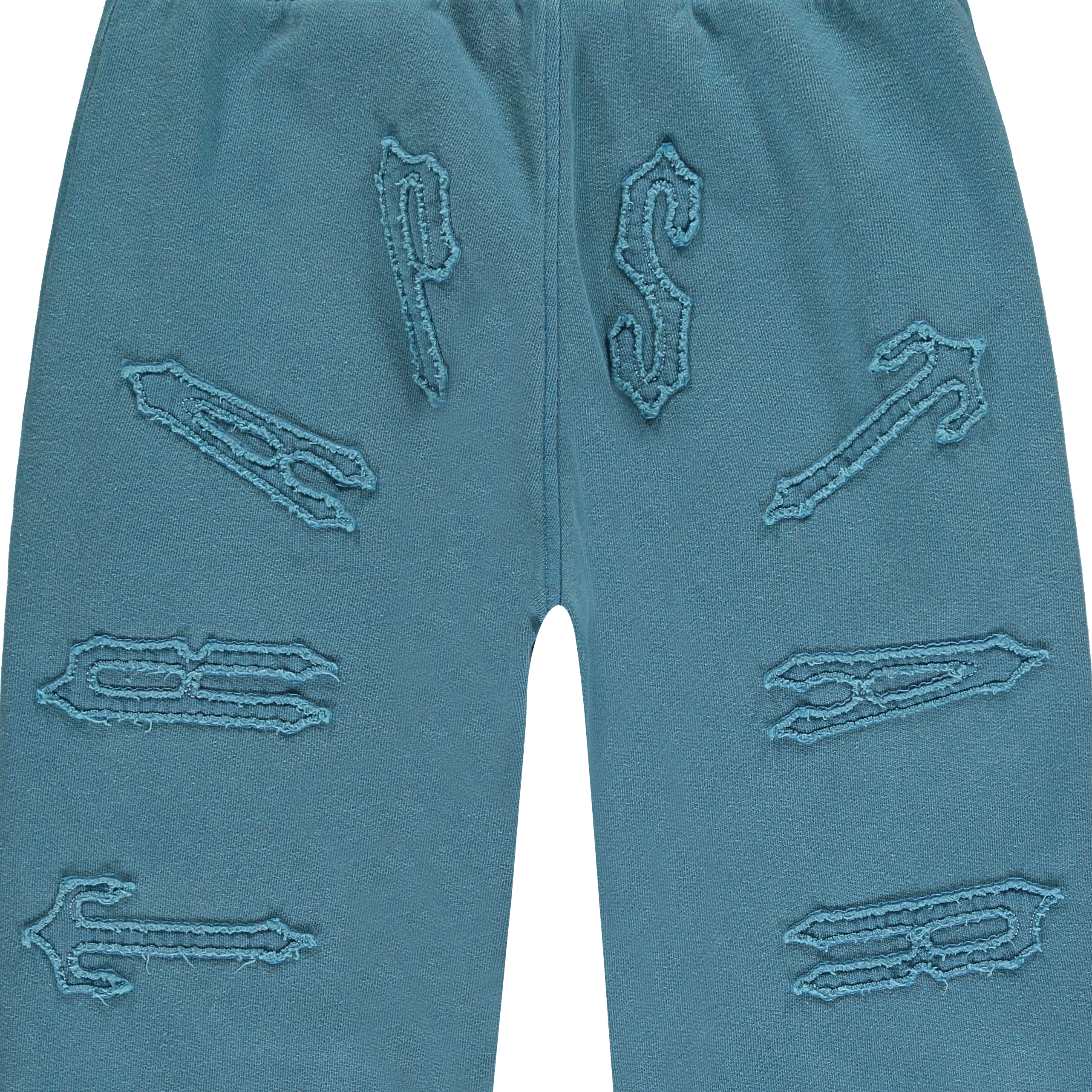 Women's Irongate Split Leg Jogging Bottoms - Washed Blue