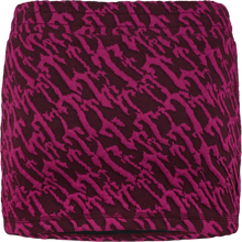 Load image into Gallery viewer, Women&#39;s Jacquard Mini Skirt - Burgundy Pink