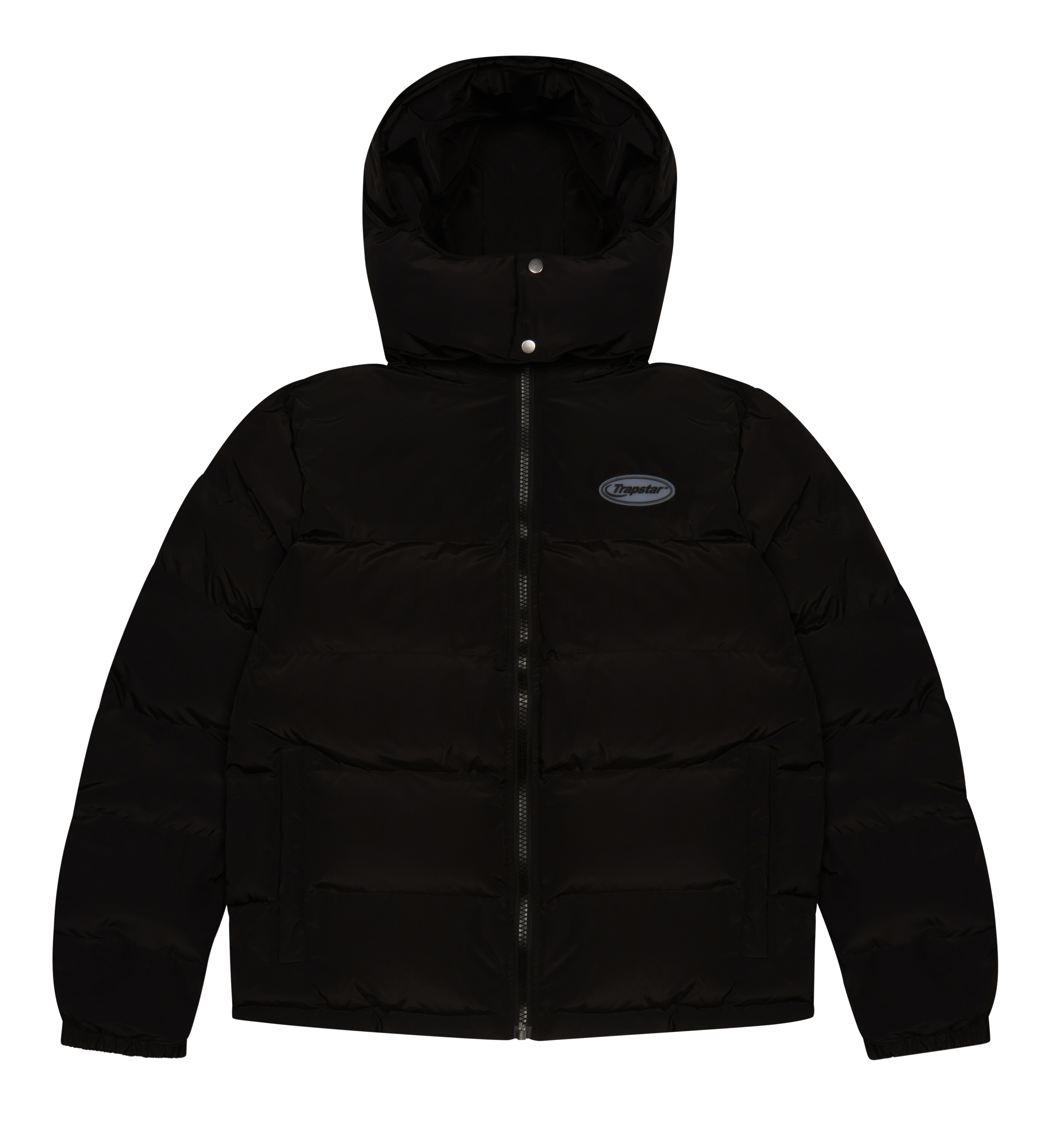 *PRE ORDER* Hyperdrive Detachable Hooded Puffer Jacket - Triple Black