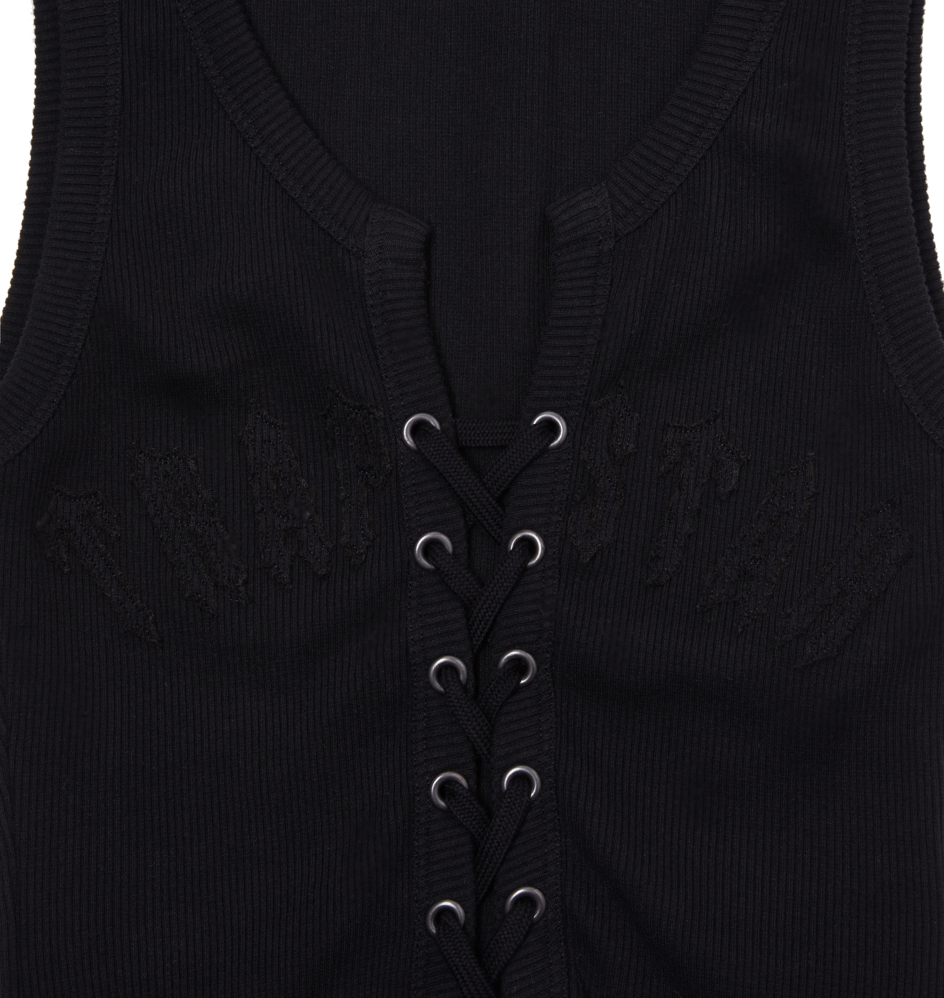 Women's Irongate Lace Up Vest - Black