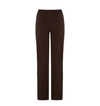Load image into Gallery viewer, Women’s Script Zip Leg Jogging Bottoms - Brown/Pink