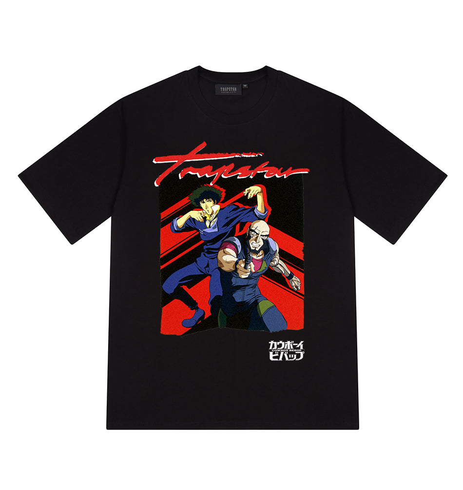 Trapstar x Cowboy Bebop Signature Tee - Black