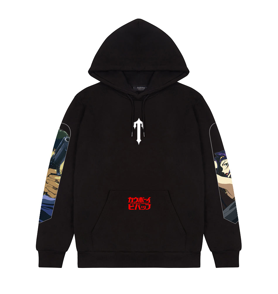 Trapstar x Cowboy Bebop AOW Hoodie - Black