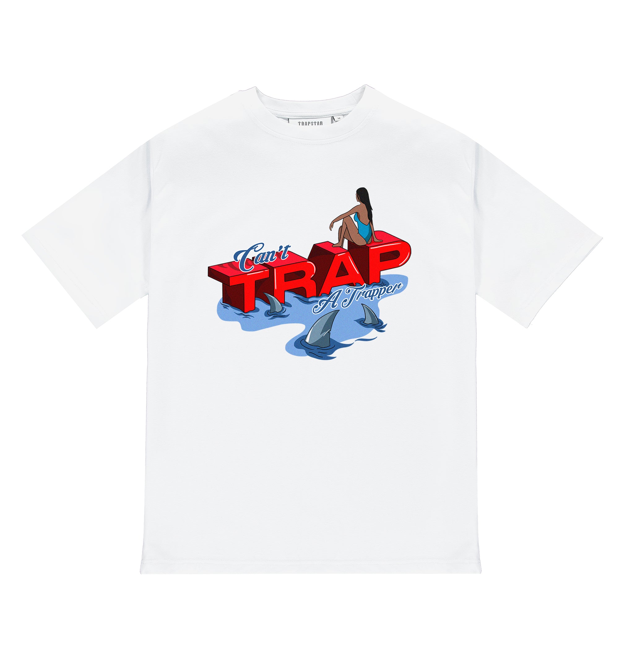 Can't Trap A Trapper Tee - White