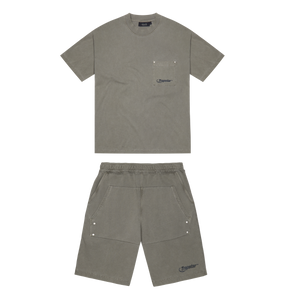 Hyperdrive Rivet Pocket Tee - Brindle
