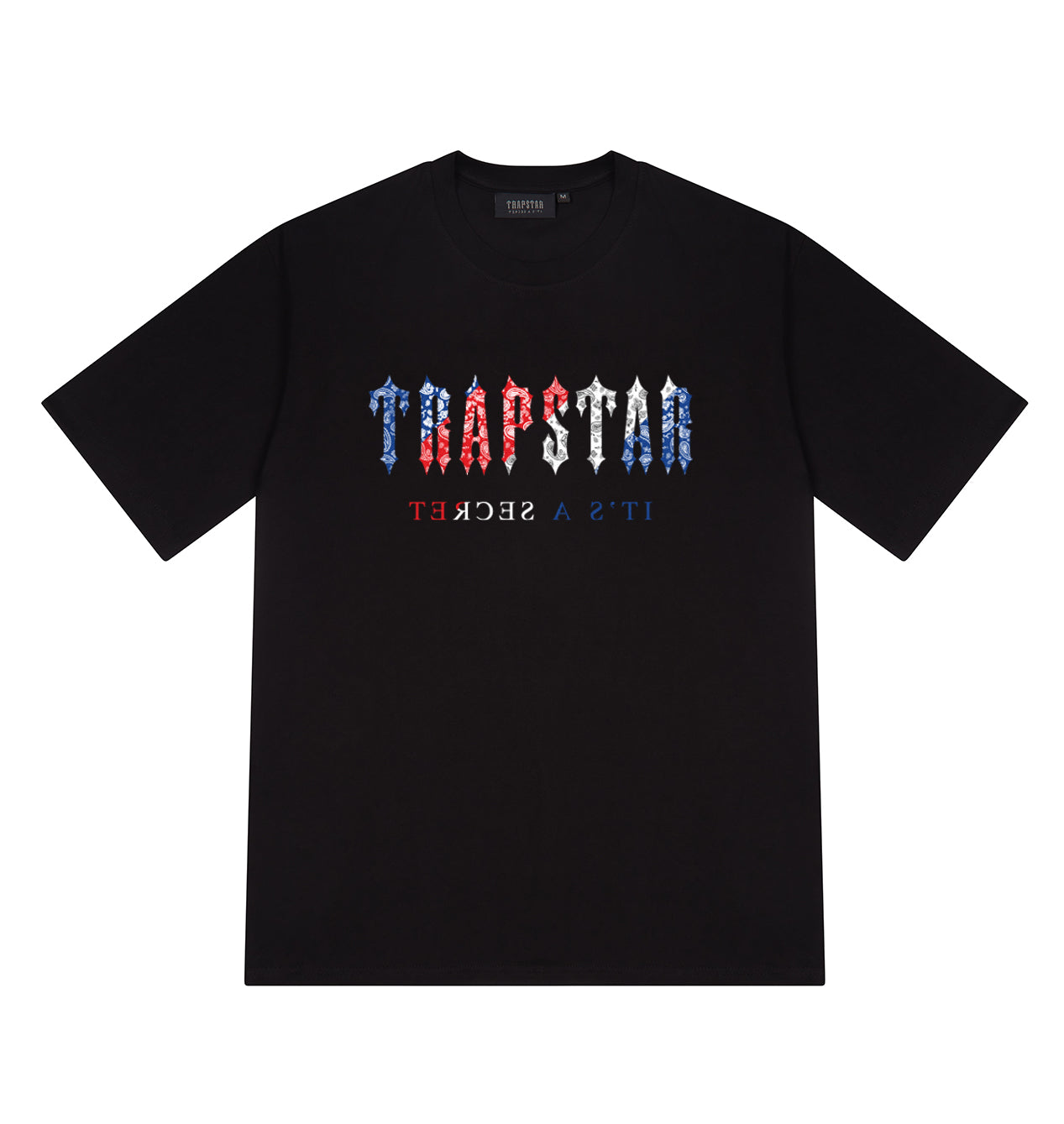 Decoded Paisley Revolution Tee - Black – Trapstar London